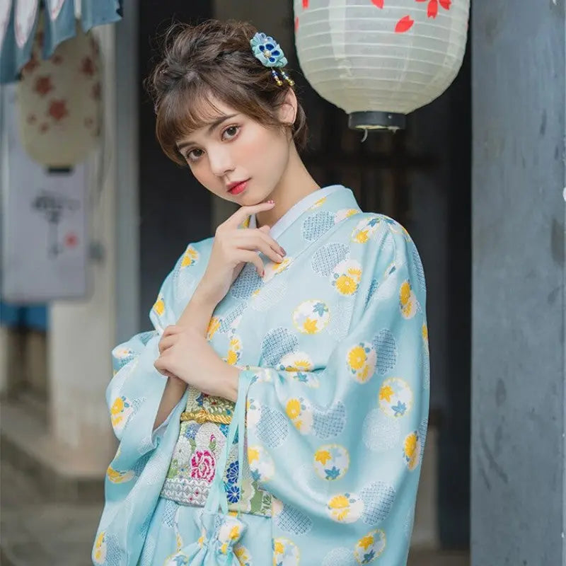 Kimono Japanisch Damen Große Größe 'Miya'