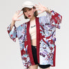 Damen Kimono Jacke Rot 'Nobuko'