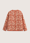 My Store Gepolsterte Kimono Jacke | Florales Terrakotta Gepolsterte Kimono Jacke | Florales Terrakotta