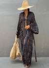 My Store antrazit / einzigartig Langer anthrazitfarbener Kimono mit Tie Dye Muster und Gürtel Langer anthrazitfarbener Kimono mit Tie Dye Muster und Gürtel 1005005841940236-style8-One Size